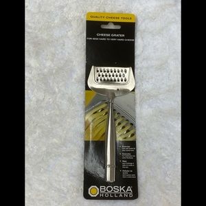 NWT BOSKA  Stainless, Copenhagen  Cheese Grater